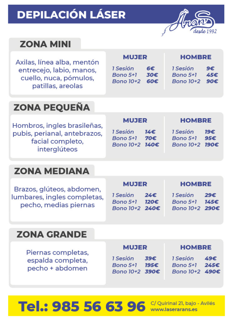 ofertas laser arans